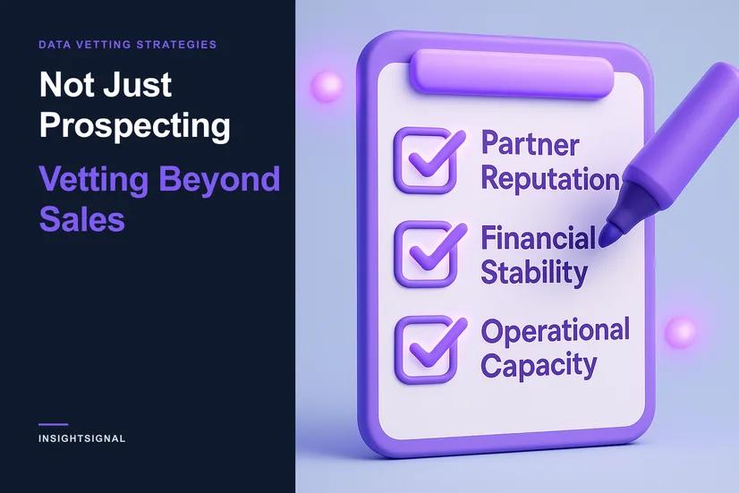 Not Just Prospecting: Vetting Beyond Sales