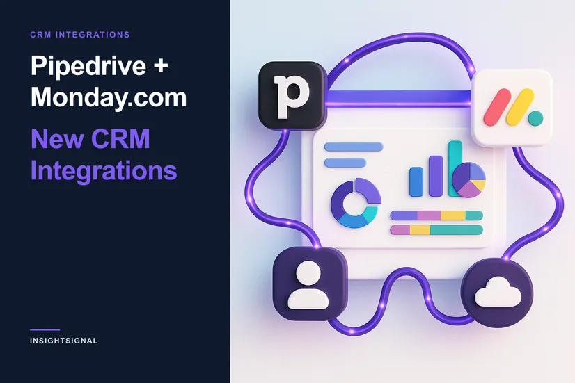Pipedrive + Monday.com: New CRM Integrations