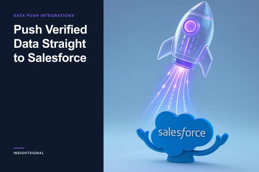 Push Verified Data Straight to Salesforce