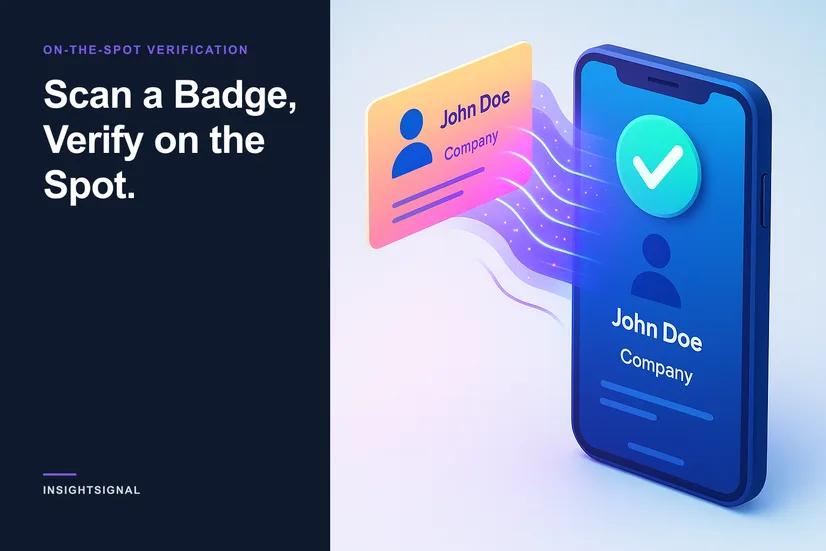 Scan a Badge, Verify on the Spot.