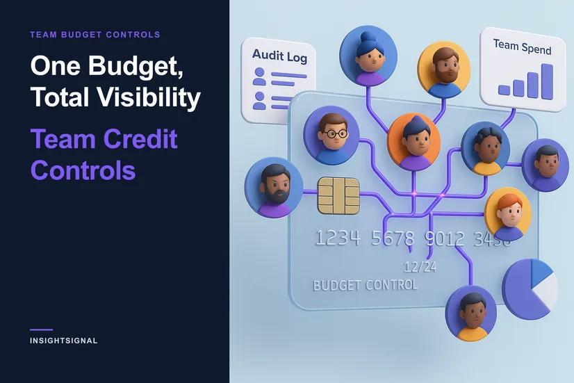 One Budget, Total Visibility: Team Credit Controls