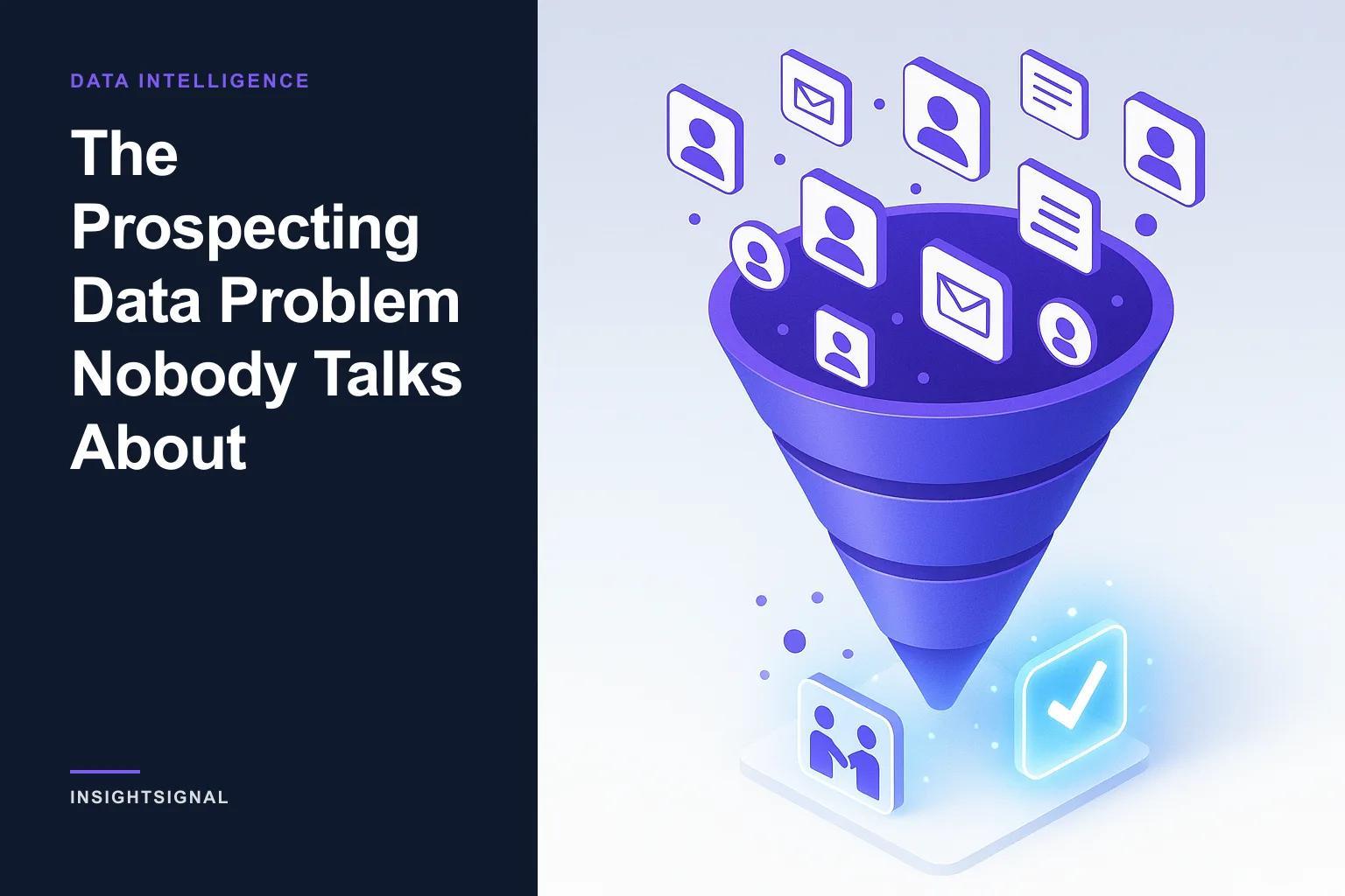 The Prospecting Data Problem Nobody Talks About